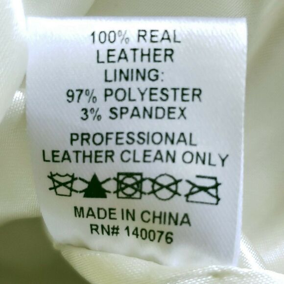 GENERATION LOVE Spencer lemon yellow leather classic biker moto jacket Sz XS NEW - Picture 11 of 12